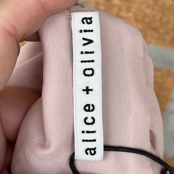 Alice & Olivia - Pale Pink Tulle Dress size 10 - Picture 9 of 12